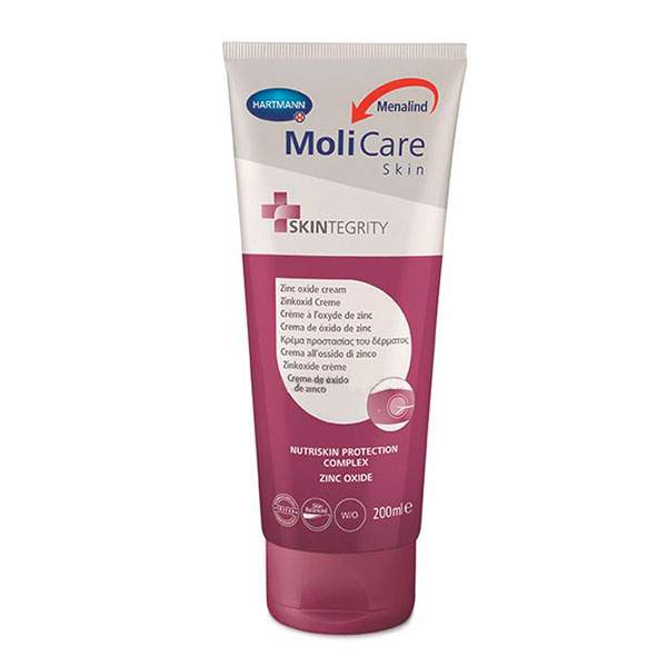 Крем MoliCare Skin защитный с оксидом цинка 200мл.